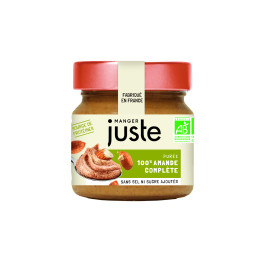 PUREE D'AMANDE COMPLETE 100% 200G BIO