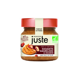 PATE A TARTINER CACAHUETE CARAMELISEE 200G BIO