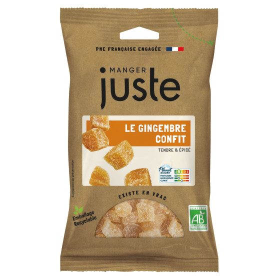 GINGEMBRE CONFIT BIO