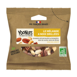 MELANGE 4 NOIX GRILLEES BIO