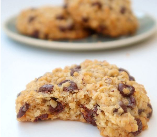 Cookies Flocons d'Avoine et Chocolat - Lilie Bakery
